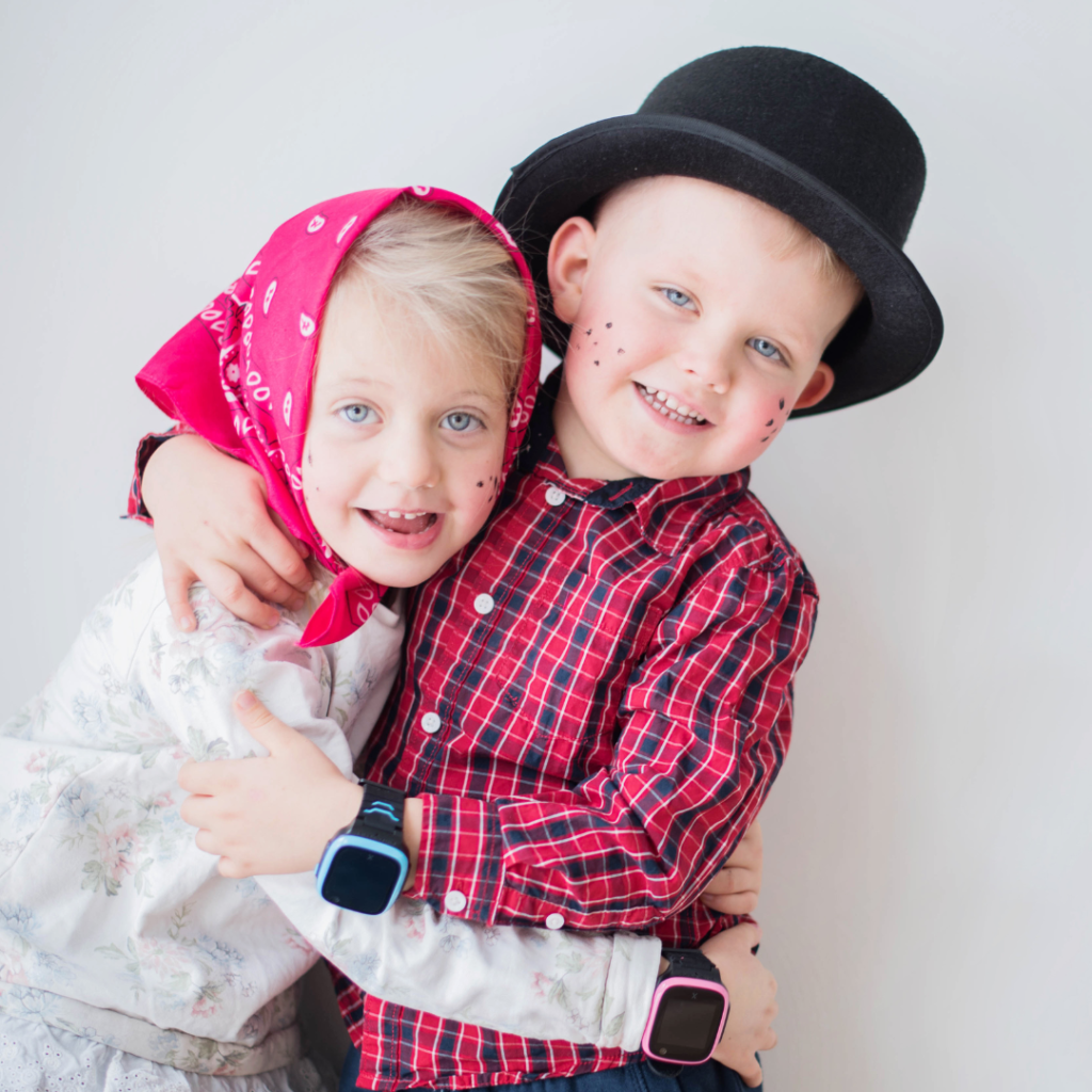 Aktiviteter påsk blogg/ Påskutklädda barn