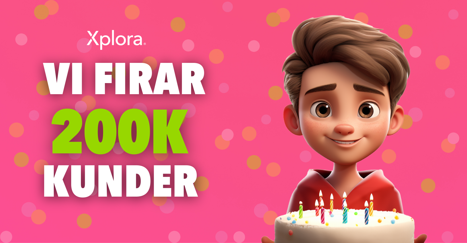 Vi firar 200.000 enastående kunder!